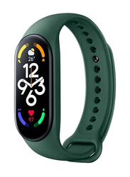 Replacement Soft Silicone Strap for Xiaomi Mi Band 7, Green