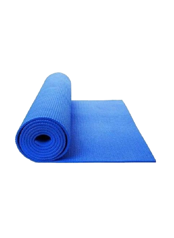 PVC and Foam Non-Slip Yoga Mat, Blue