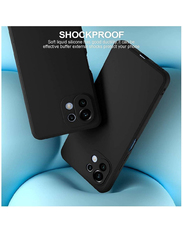 Xiaomi Mi 11 Lite Protective Soft Silicone Mobile Phone Case Cover, Black