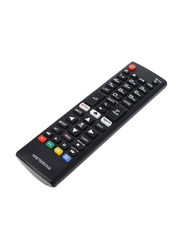 Ics LG Remote Control for LG LED LCD Plasma 3D Smart TVs, AKB75095308, Black