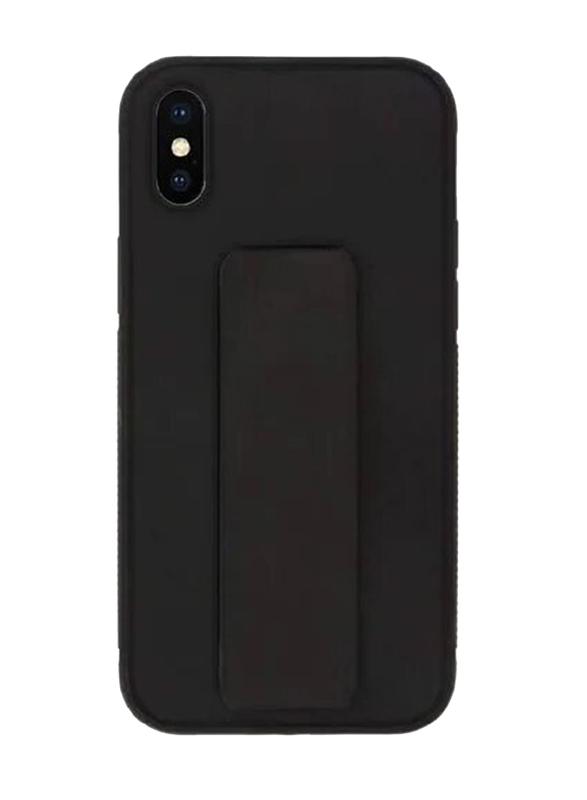 Apple iPhone X/XS Slim Silicone Shockproof Protective Mobile Phone Case Cover, Black