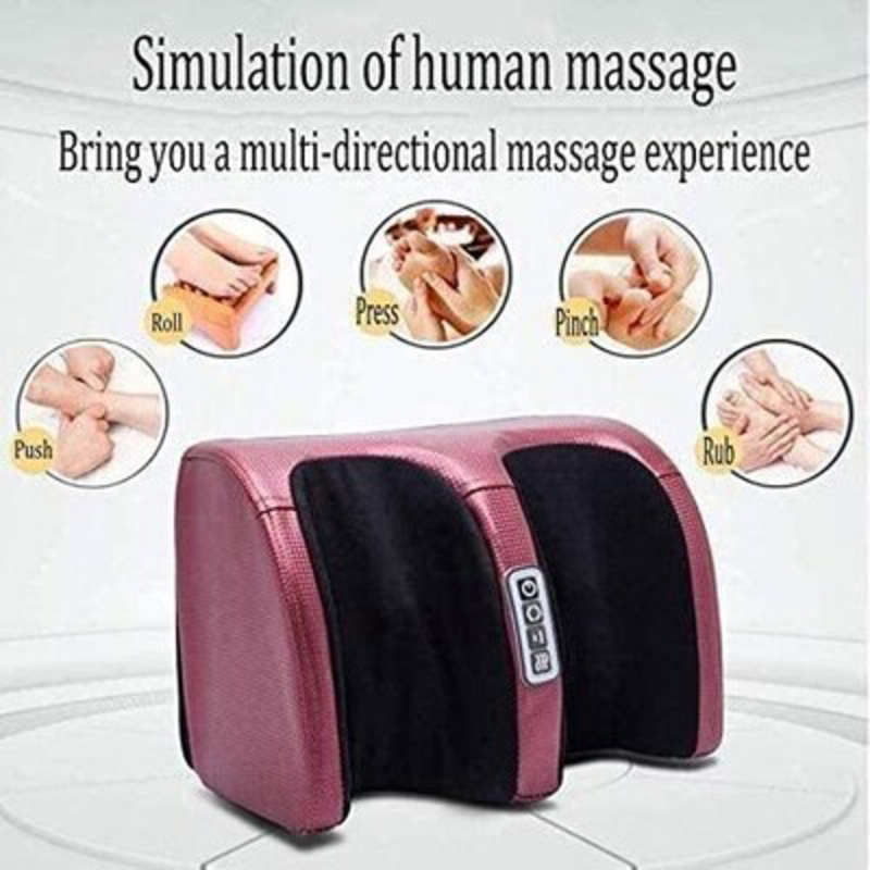 Deep Kneading Shiatsu Foot Massager Machine, One Size, Red