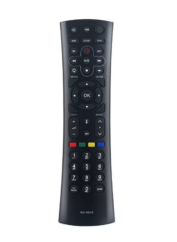 Ics Remote Control for Humax Receivers, H04S, Black