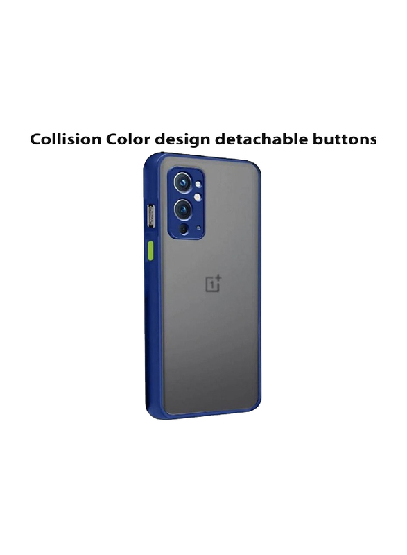 OnePlus 9RT Protective Matte Mobile Phone Case Cover, Blue