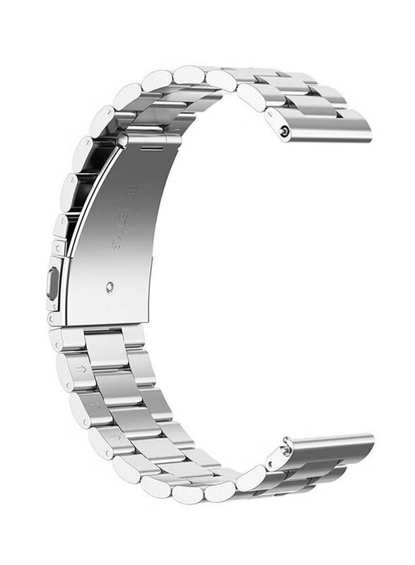 Replacement Stainless Steel Strap for Huawei Watch 3 Pro, Silver