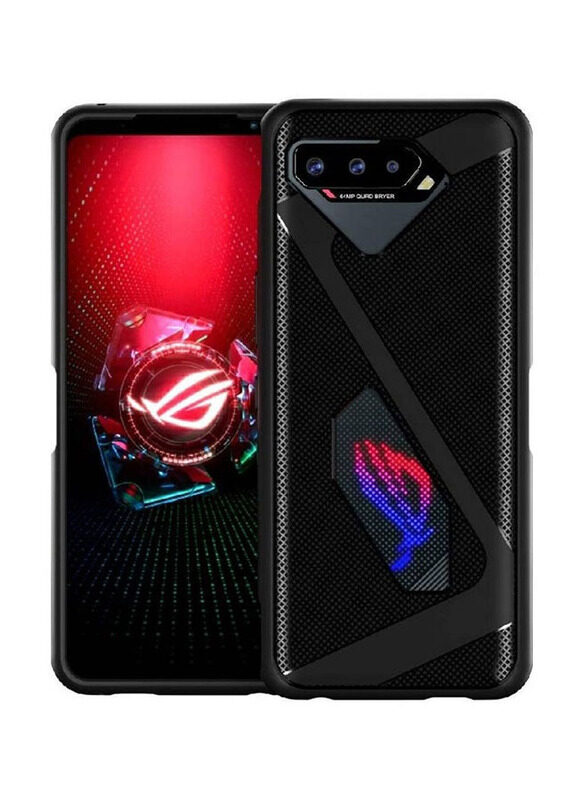 

Xiuwoo Asus ROG Phone 5 Ultra Slim Flexible and Lightweight Shockproof Mobile Phone Back Case Cover, Black