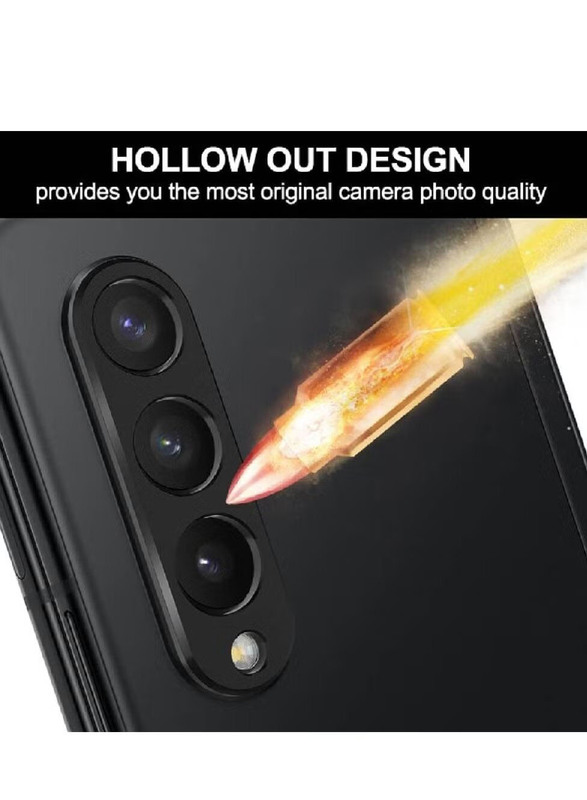 Samsung Galaxy Z Fold 4 Designed Camera Lens Screen Protector, Black