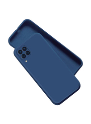 Samsung Galaxy M32 Protective Soft Silicone Mobile Phone Case Cover, Blue