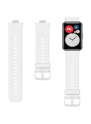 Replacement Strap Band for Huawei Fit Watch, White