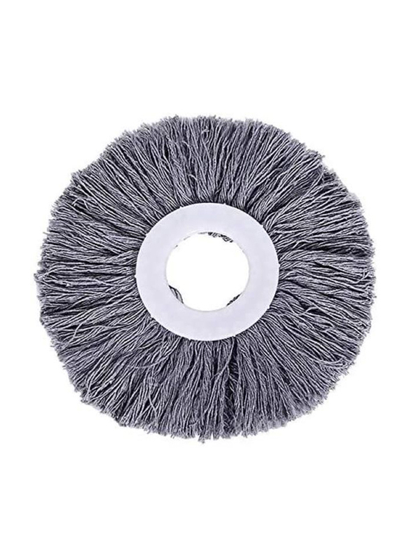 Replacement 360 Rotating Head Easy Magic Microfiber Spinning Floor Mop, Black