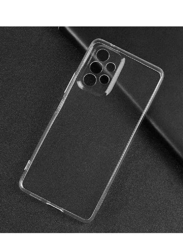 Samsung Galaxy A33 5G Transparent Silicone TPU Mobile Phone Back Case Cover, Clear