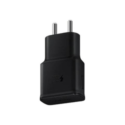 2 Pin Fast Travel Adapter for Samsung Devices, Black
