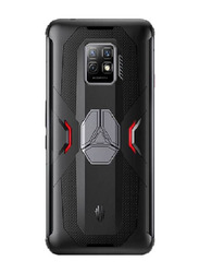 ZTE Nubia Red Magic 7 Pro Silicone Gel Rubber Mobile Phone Back Case Cover, Black