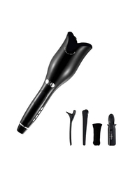 Automatic Ceramic Rotating Hair Curler, Black