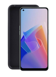 OPPO Reno7 Z 5G Protective Soft Silicone Mobile Phone Case Cover, Black