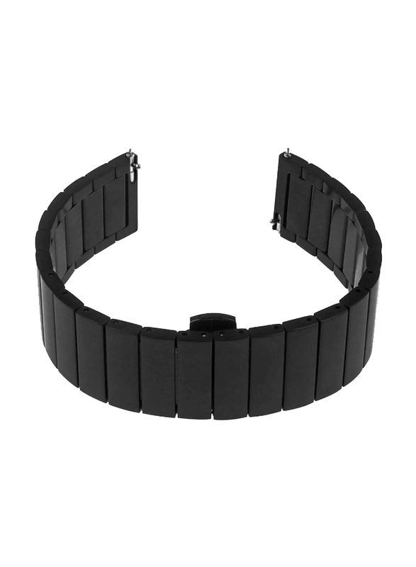 Replacement Stainless Steel Band for Xiaomi Watch S1 Active, Black