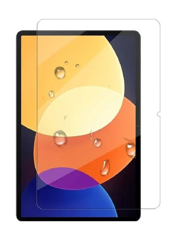 Xiaomi Pad 5 Pro 12.4 Inch 2022 9H Hardness Scratch Resistant 9H Tempered Glass Screen Protector, Clear