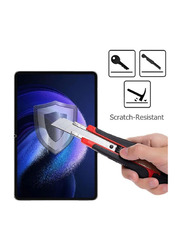 HYX Xiaomi Mi Pad 6 Pro/Xiaomi Mi Pad 6 9H Hardness Scratch Resistant Tempered Glass Screen Protector, 2 Pieces, Clear