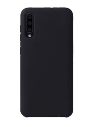 Samsung Galaxy A70S Silicone Mobile Phone Case Cover, Black