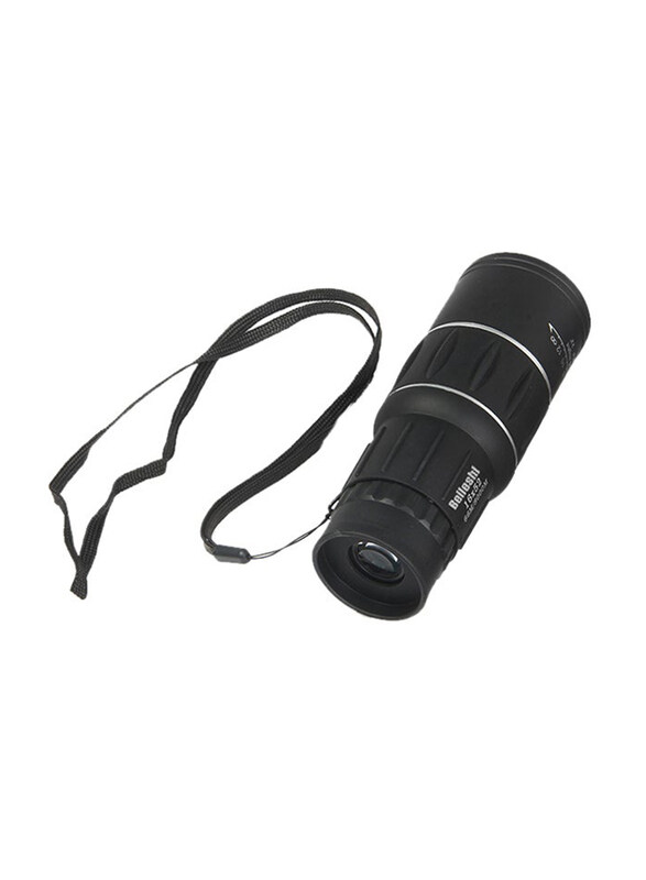 

Generic Dual Focus Optic Lens Monocular Telescope for Smartphones, One Size, Black