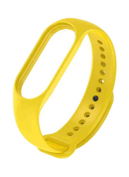 Replacement Soft Silicone Strap for Xiaomi Mi Band 7, Yellow