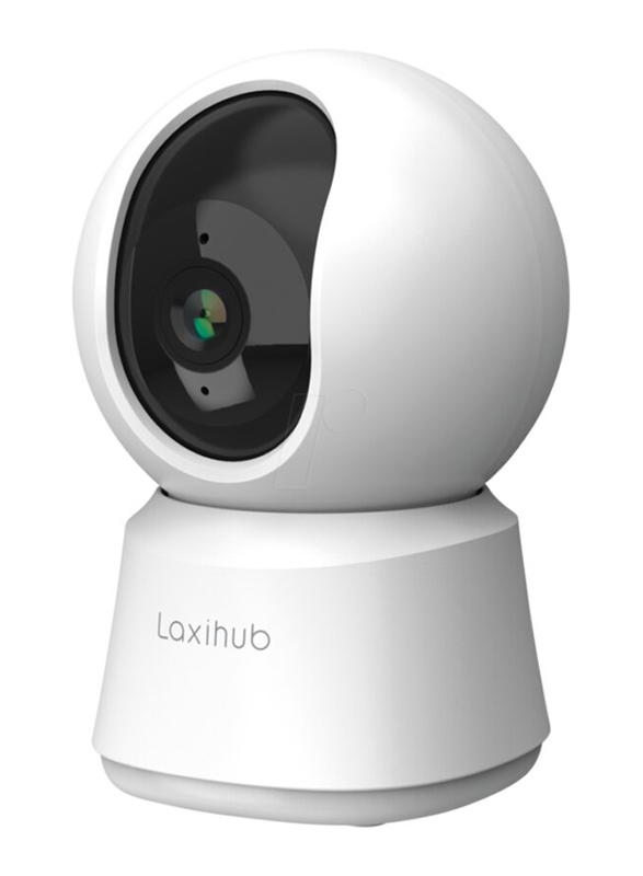 Laxihub Security WiFi Camera, White