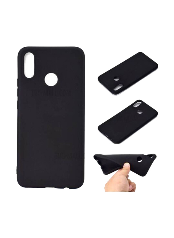 Huawei Nova 3i Protective Soft Silicone Mobile Phone Case Cover, Black