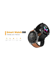 G-Tab GT1 44mm Smartwatch with Bluetooth Calling, Black