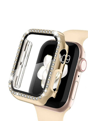 Diamond Guard Shockproof Frame for Apple Watch 41mm, Gold