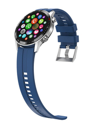 Q88 Smartwatch with Silicone Band, Blue