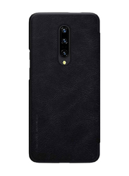 Nillkin OnePlus 7 Pro Qin Series Classic Flip Leather Protective Mobile Phone Case Cover, Black