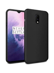 OnePlus 7 Pro Ultra-thin Silicone Full Body Protection Mobile Phone Back Case Cover, Black