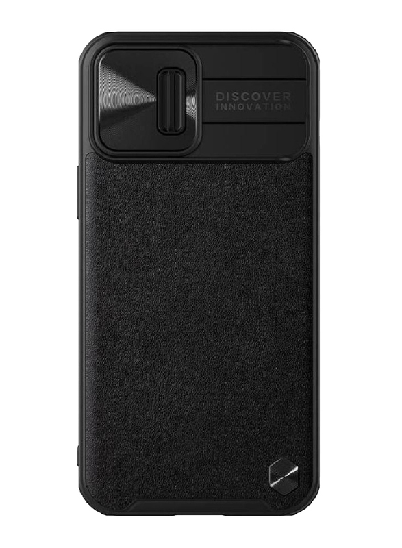 Nillkin Apple iPhone 13 CamShield Protection Leather Mobile Phone Case Cover, Black