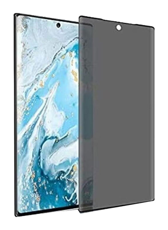 Samsung Galaxy Note20 5G Anti Finger Print Tempered Glass Screen Protector, Clear/Black