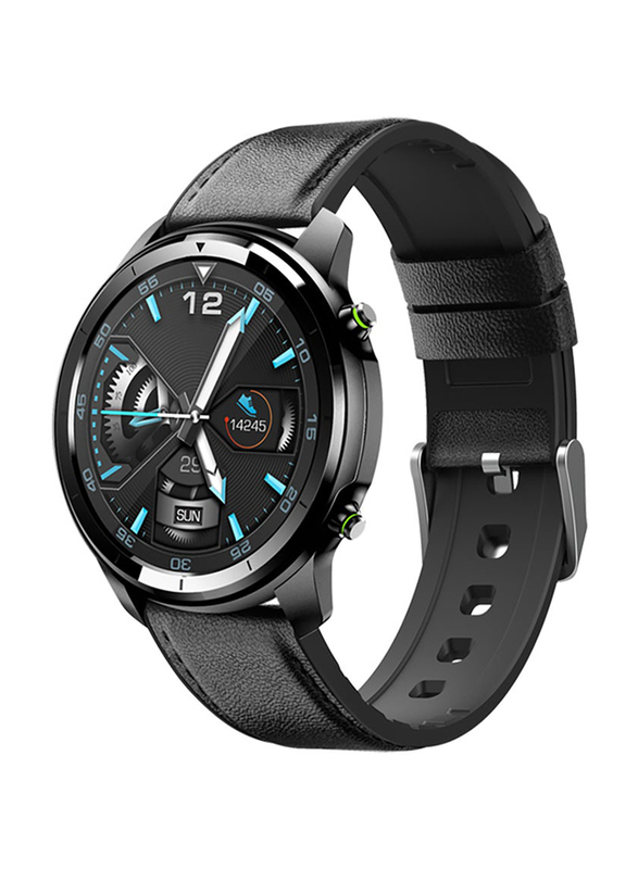 1.3-inch Bluetooth Smartwatch, 4.2 Waterproof, Multi-Sports Mode, Fitness, Black