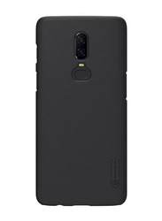 Nillkin OnePlus 6 Protective Crystal Frosted Mobile Phone Back Case Cover, Black