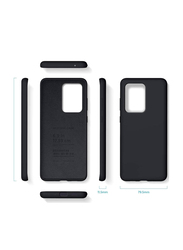 Samsung Galaxy S20 Ultra Soft Silicone Mobile Phone Case Cover, Black