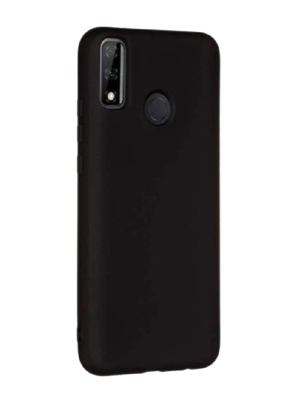 Huawei y8s Protective Soft Silicone Back Mobile Phone Case Cover, Black