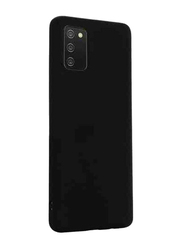 Samsung Galaxy A02s Protective Soft Silicone Back Mobile Phone Case Cover, Black