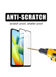 Xiaomi Redmi A1 Plus Shockproof Full Coverage Tempered Glass Screen Protector, Clear