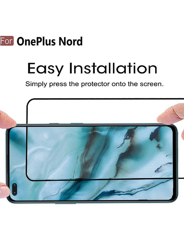 OnePlus Nord Tempered Glass Screen Protector, Clear