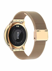 Miyou Waterproof Smart Watch, Gold