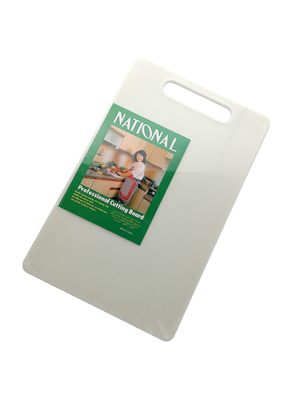 National Professional Cutting Chopping Board With Non-Slip Base, Green