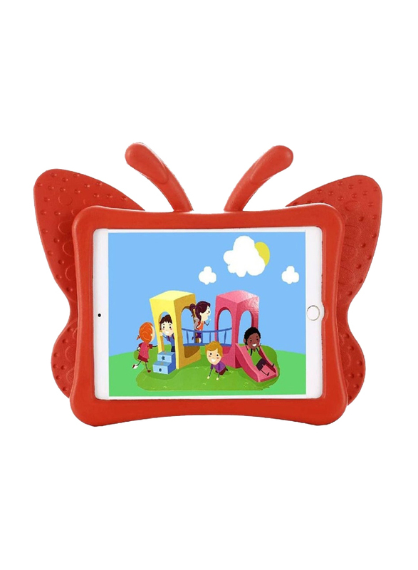 Apple iPad Air 9.7" Kids EVA Butterfly Stand Light Weight Tablet Case Cover, Red