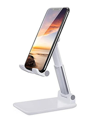 Mobile Phone and Tablet Stand with Foldable, Silver