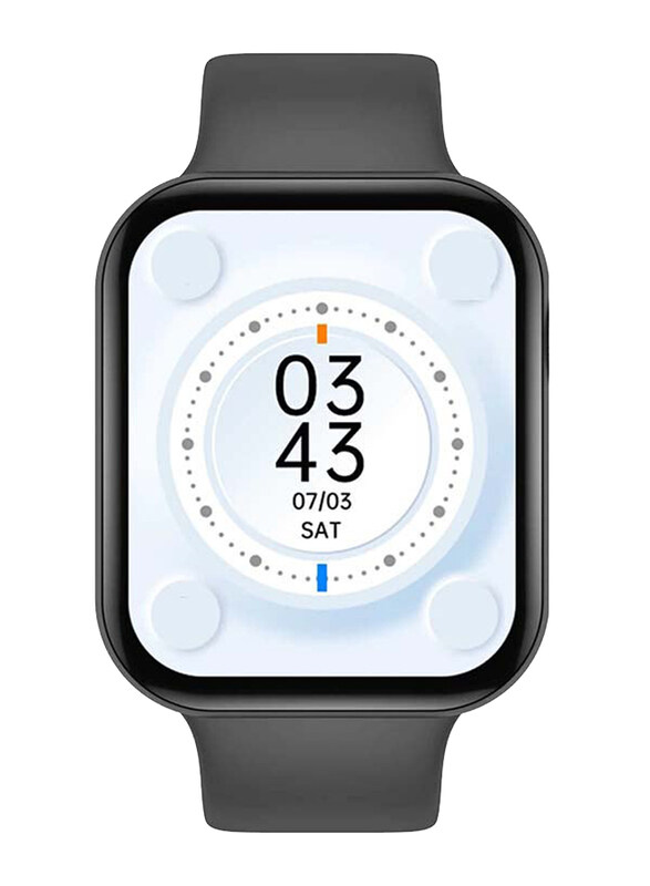 

Generic FK78 Bluetooth Call Heart Rate Monitor Smartwatch, Black