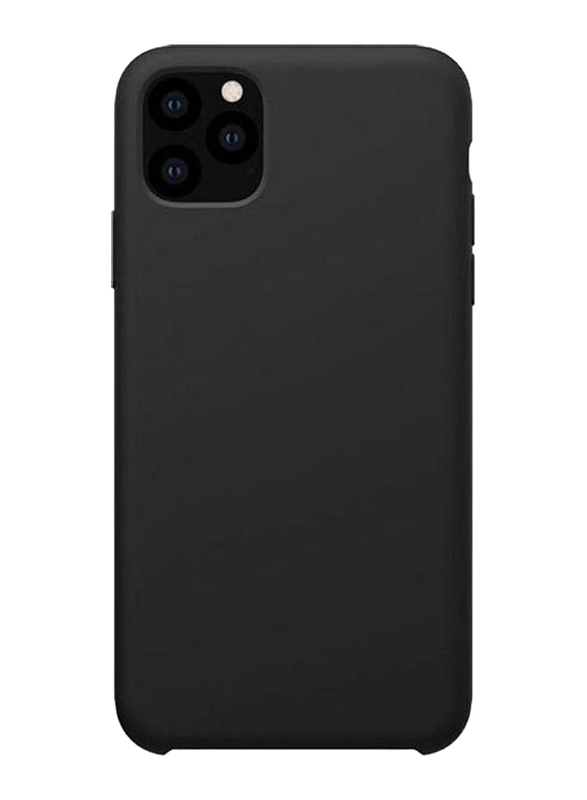 Apple iPhone 11 Pro Max 6.5-inch Rear Silicone Cover, Black