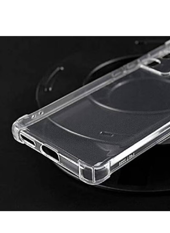 Huawei P40 Pro Crystal Clear Shockproof TPU Bumper Mobile Phone Case Cover, Transparent