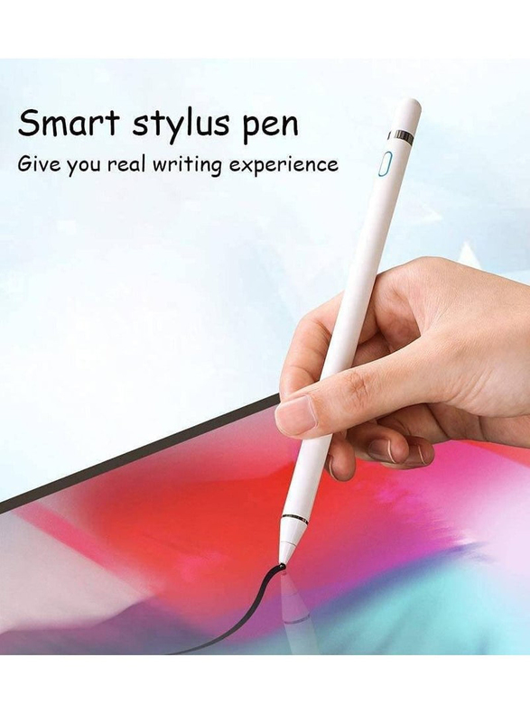 Stylus Pencil for Apple iPad Pro and Tablet Phone, Laptop, White