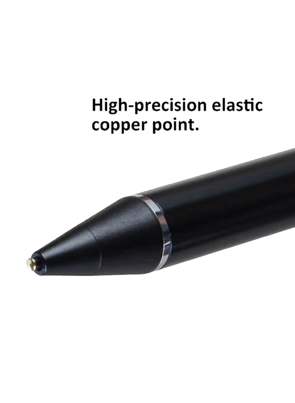 Universal High-Precision Stylus Touch Screen Pen for Tablets, Black